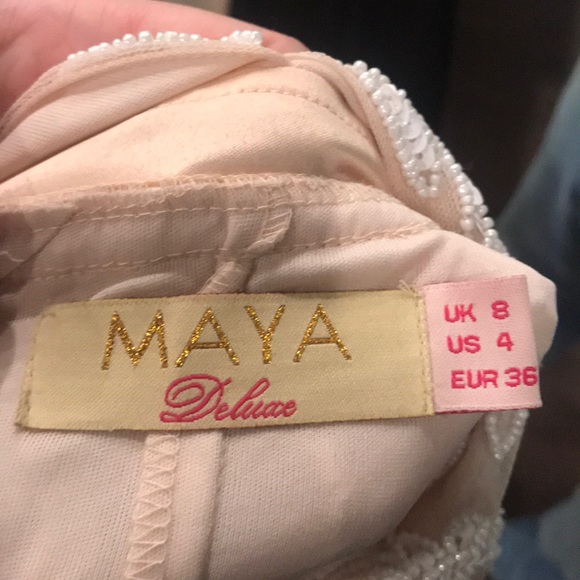 ASOS maxi dress with sequins. Blush color. Size S - Picture 7 of 7